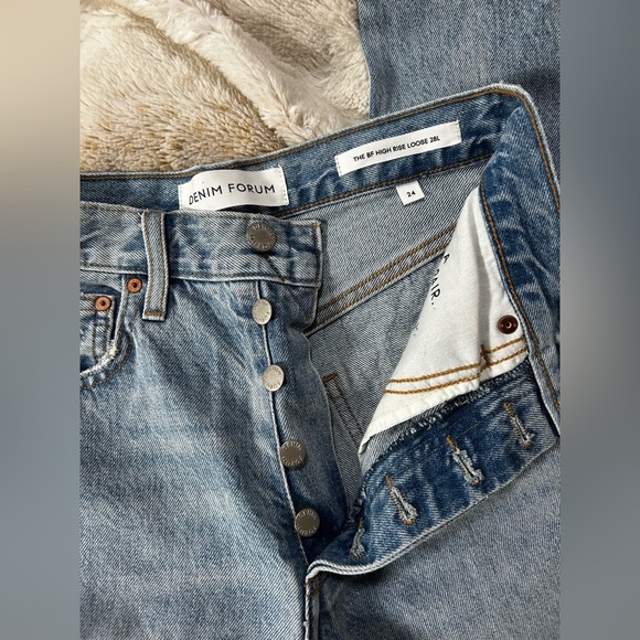 Denim Forum “The Boyfriend High Rise Loose 28 L” - size 24 - Picture 2 of 5